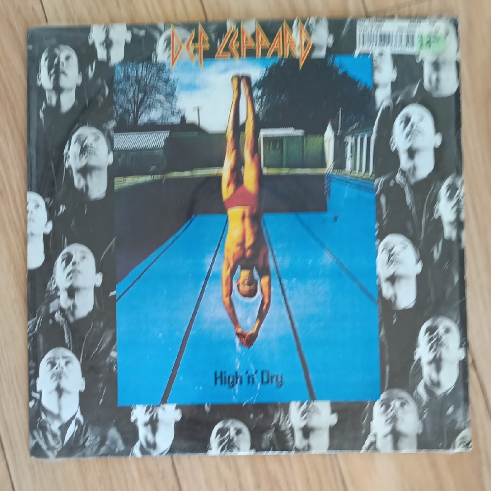 Def Leppard High 'n' Dry Vinyl LP